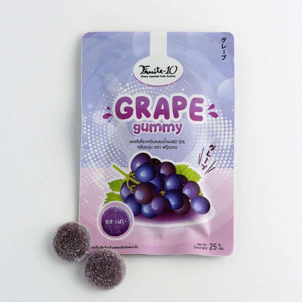 Fruite-10 Gummy Grape